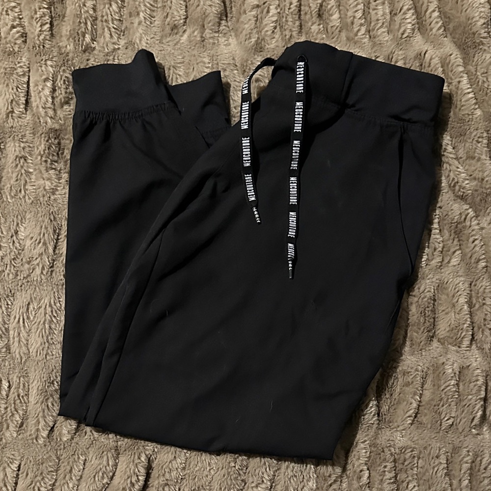 Med Couture Black Track Pants